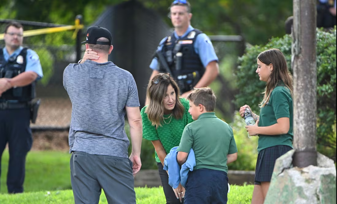 Tiroteo en escuela de Minneapolis durante regreso a clases; deja 3 fallecidos y 17 heridos