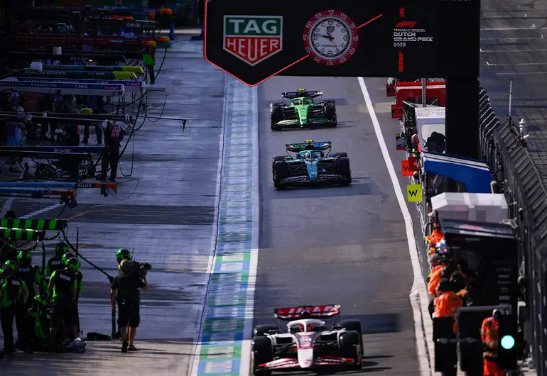 Así quedó la parrilla de salida del GP de Países Bajos 2025