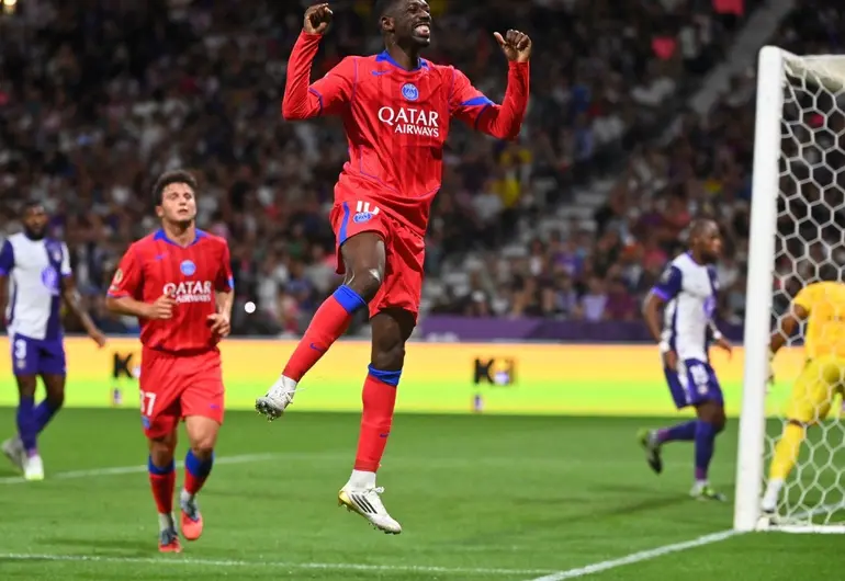 PSG aplasta a Toulouse en partido de 9 goles