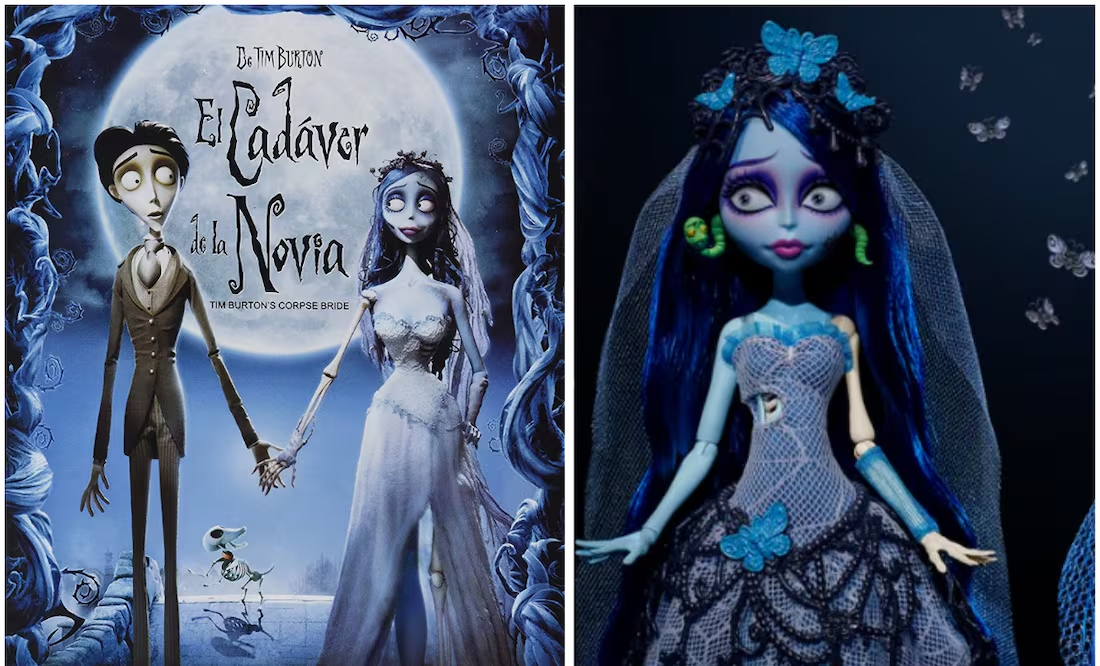 Mattel lanza muñeca Monster High de «El Cadáver de la Novia»; se cumplen 20 años del estreno de la película