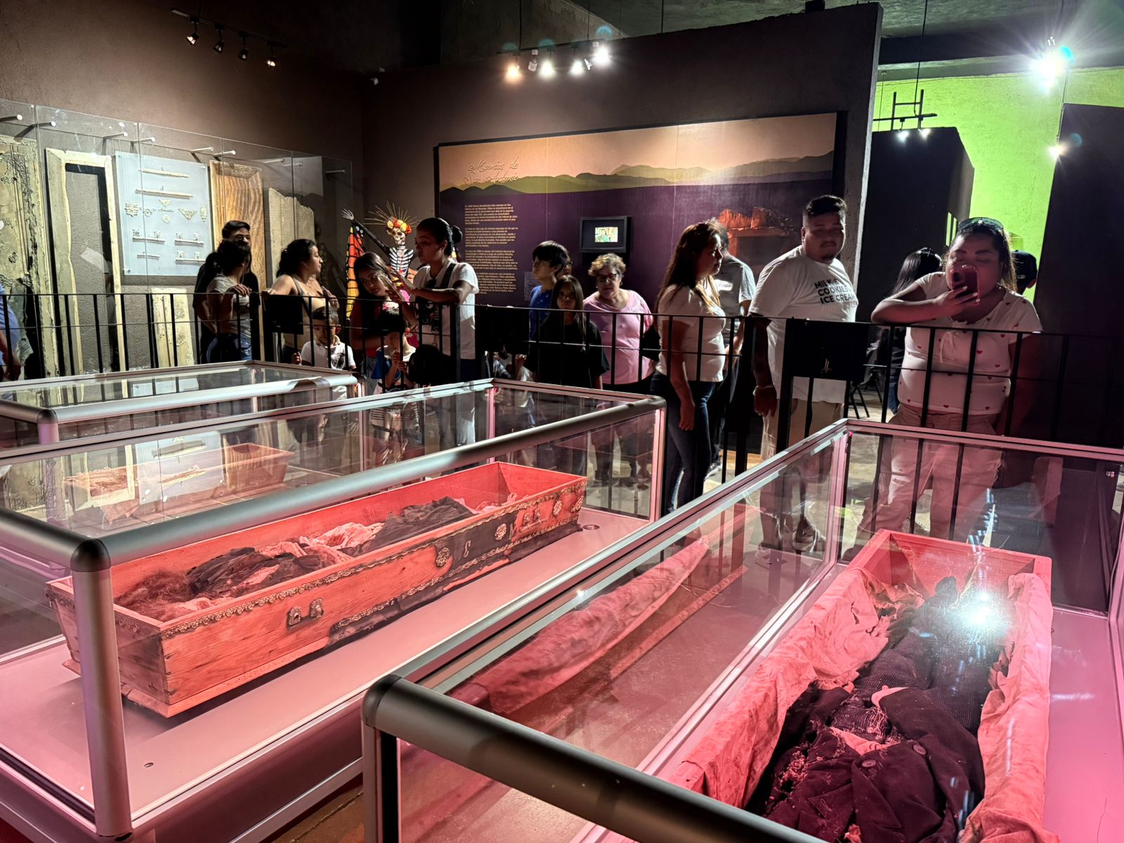 Aumenta afluencia al Museo de las Momias