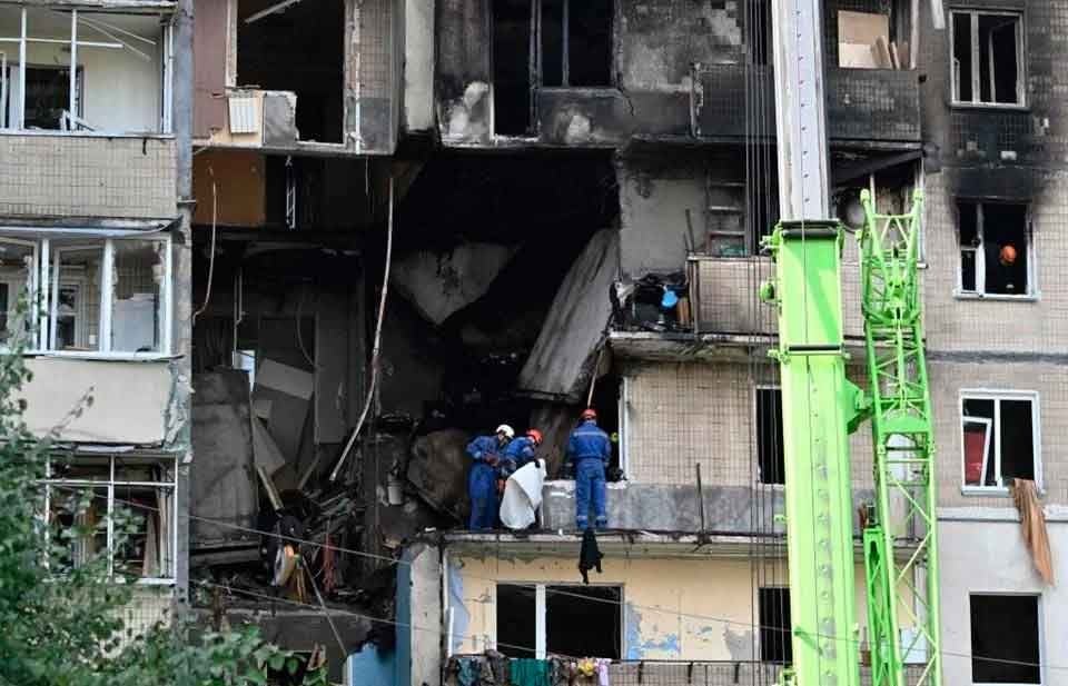 Lanza Rusia su mayor bombardeo a Ucrania