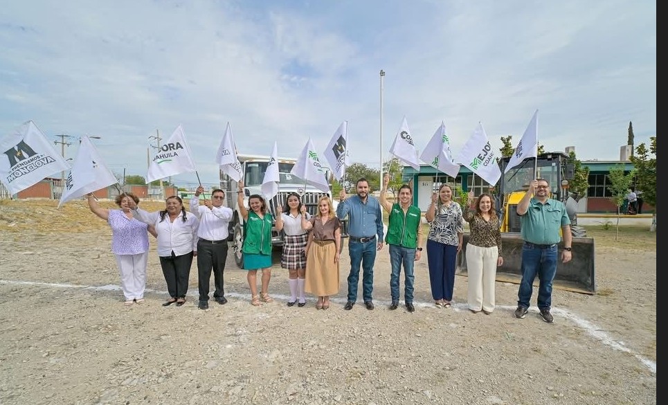 Arrancan Manolo y Carlos obras educativas por 31 mdp