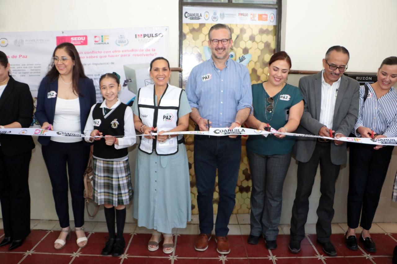 IMPULSA DIF DE COAHUILA LA CULTURA DE PAZ EN ESCUELAS