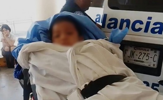 Trasladan niño coahuilense por quemaduras a hospital en Texas