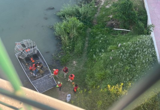 Localizan cuerpo de niño ahogado en el Río Bravo