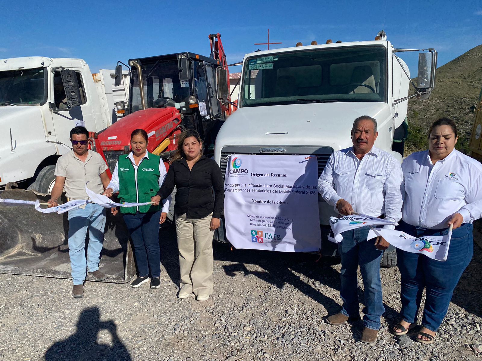 Arranca Adriana rehabilitación del camino a Cuesta ‘La Sosaya’