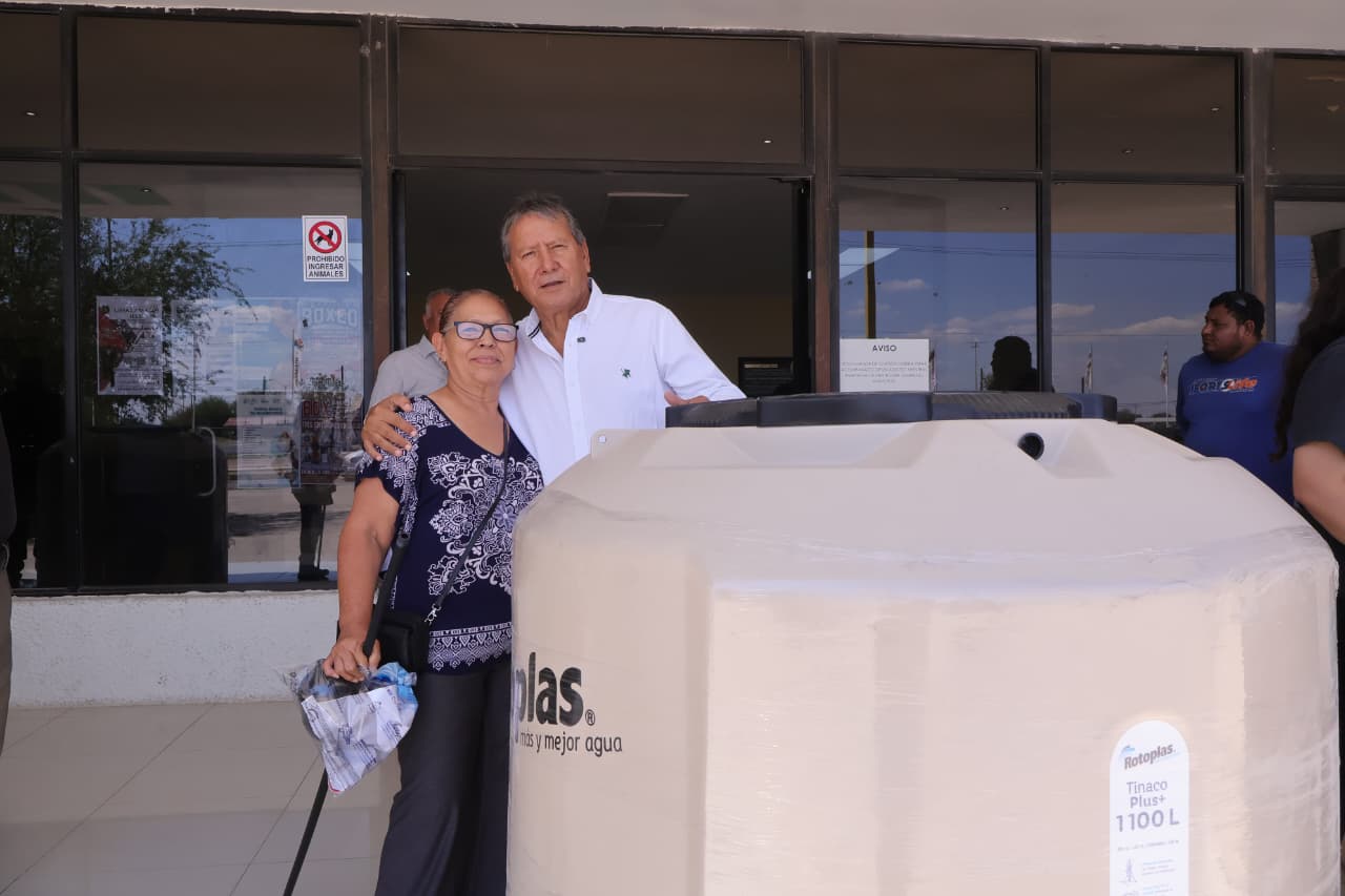 Lleva Óscar Ríos más beneficios a familias