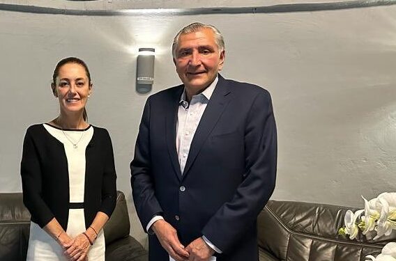Descarta Sheinbaum «fuego amigo» contra Adán Augusto
