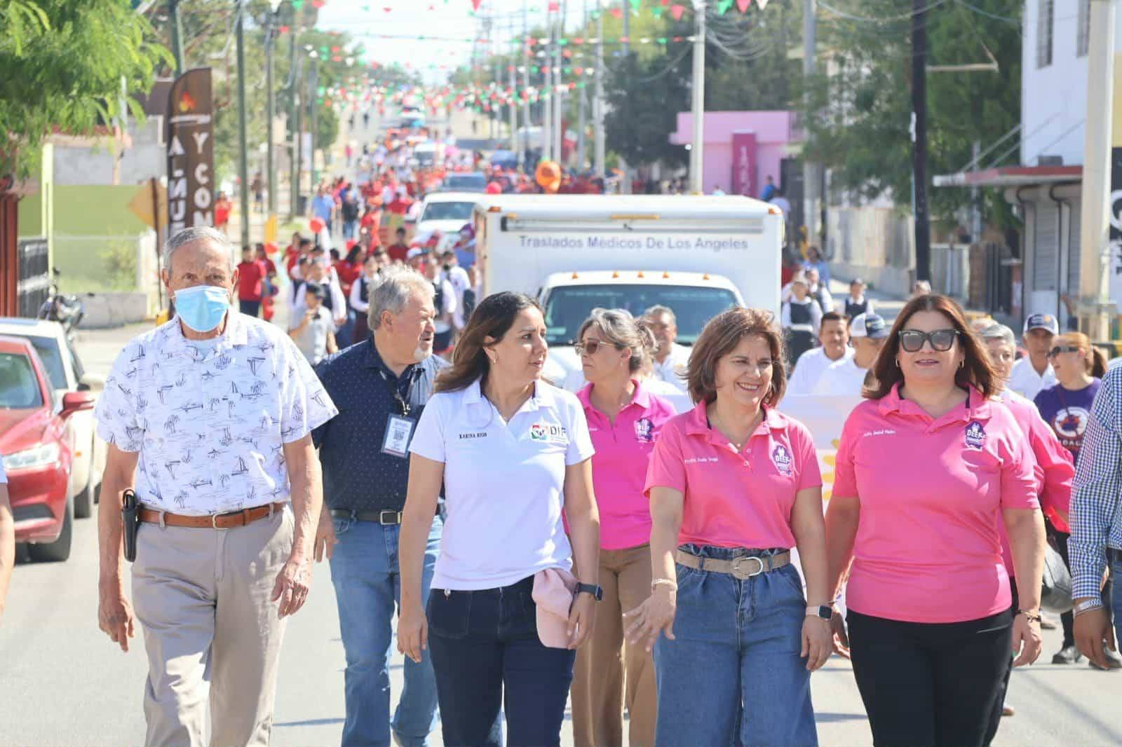 San Juan de Sabinas participa en Caminata Regional por la Inclusión