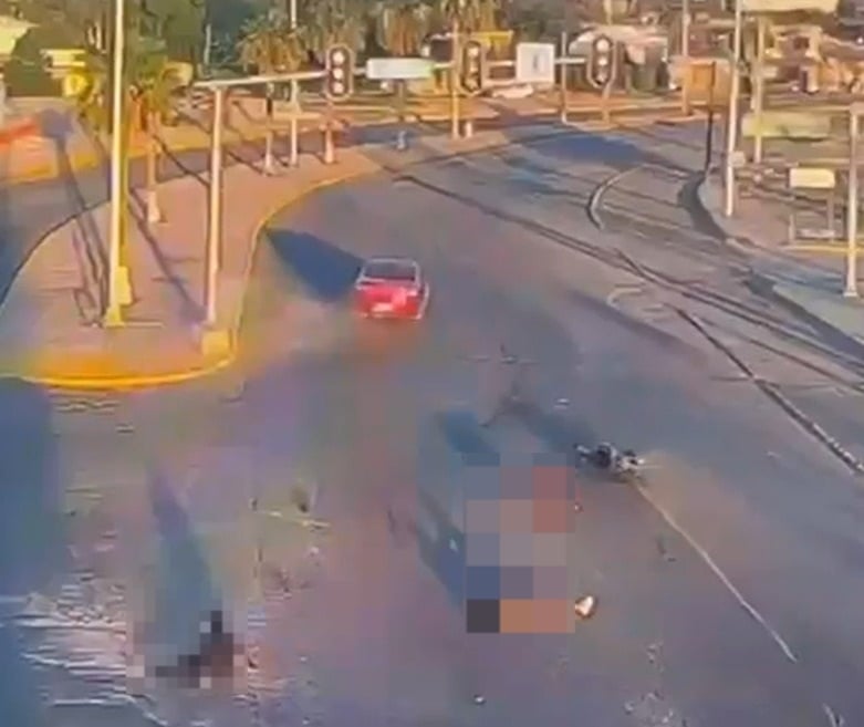 Exhibe video de vehículo que mató a bombero