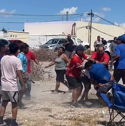 Termina en riña campal un encuentro deportivo