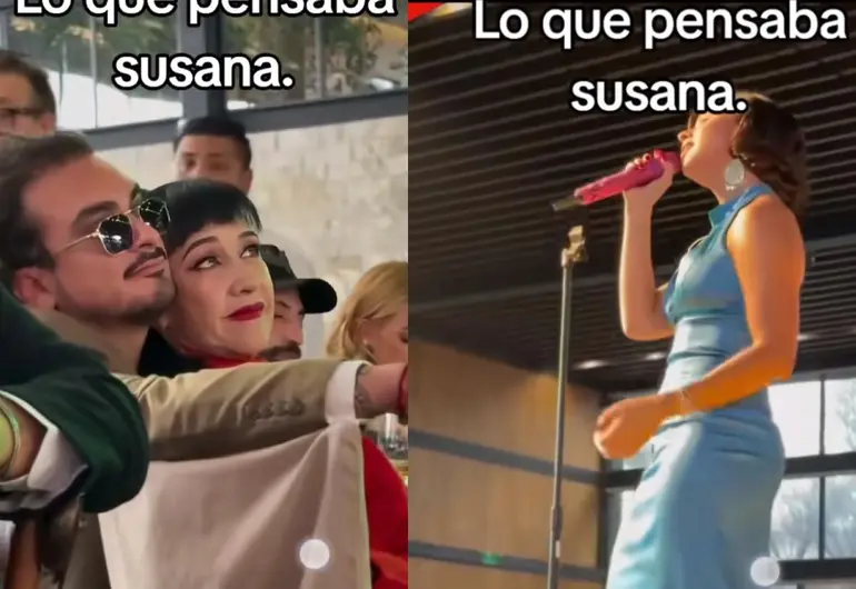 Así fue el momento en que Susana Zabaleta presenció el show de Ángela Aguilar y generó reacciones