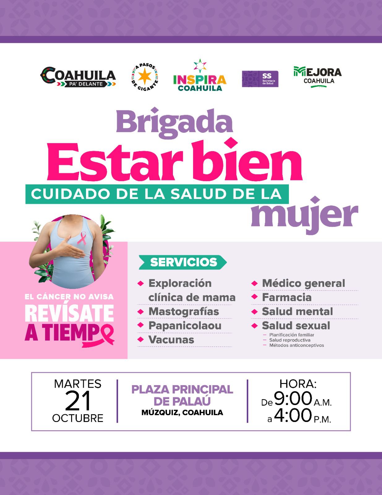 Megabrigada de Salud gratuita llega a Palaú