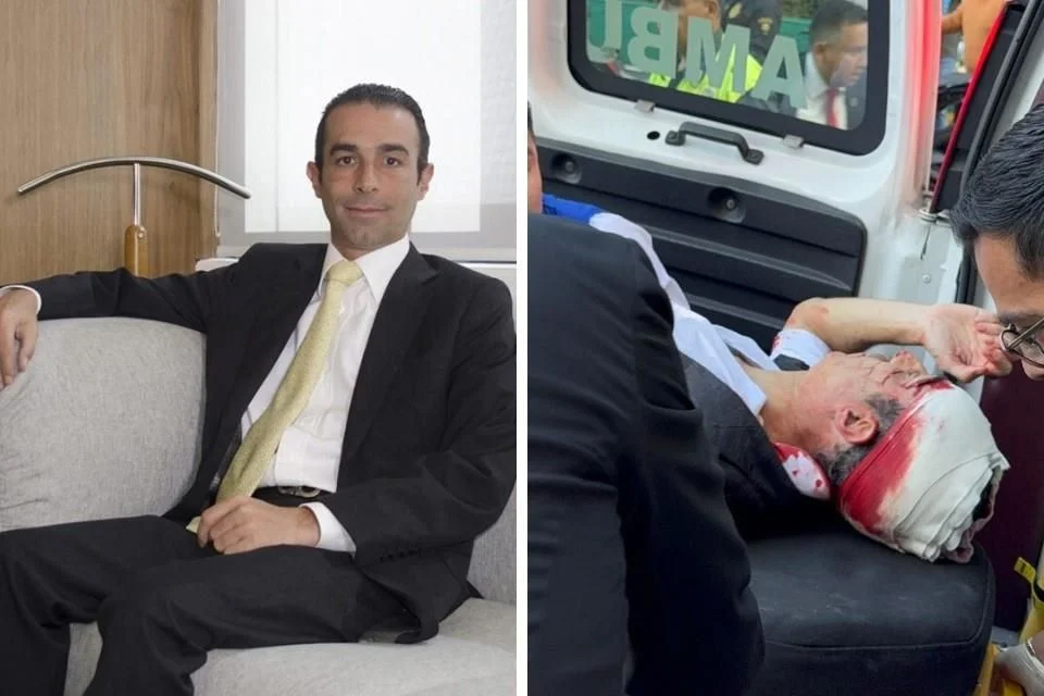 Balean a abogado afuera de juzgados