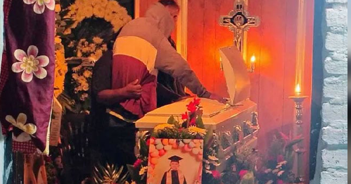 “Dios me lo prestó y Dios se lo llevó”