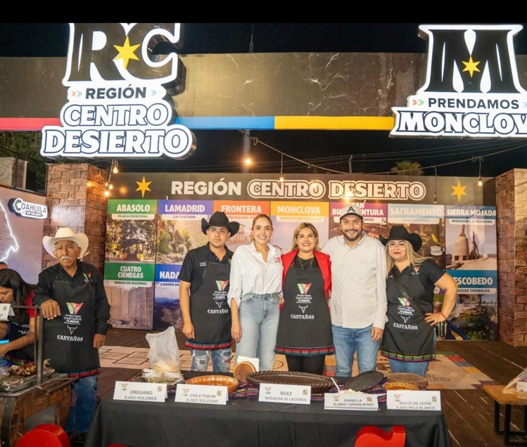 Promociona Castaños sus productos en Feria de Monclova