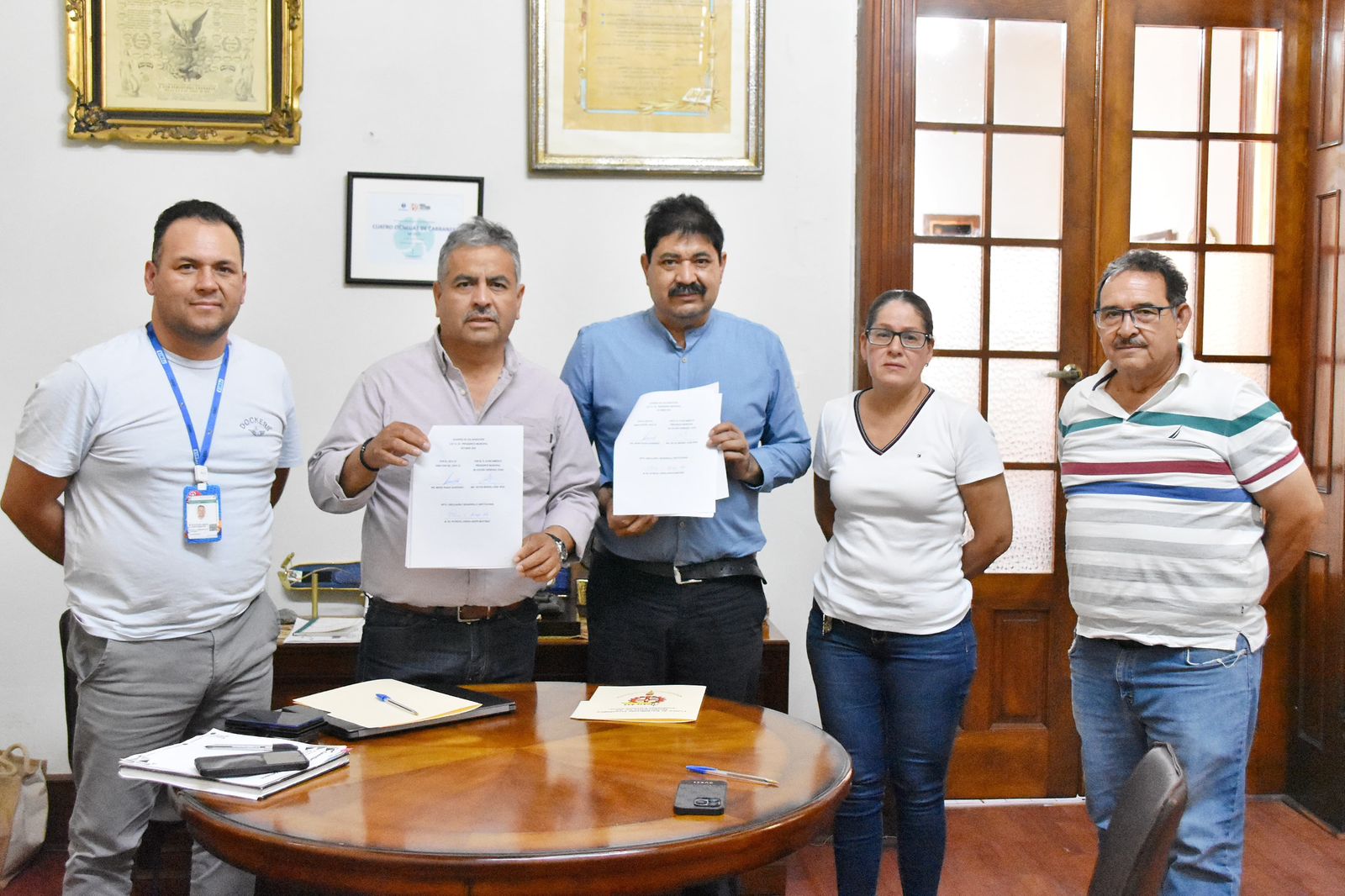 Acuerdan Leija y CBTA 22 por sustentabilidad de 4-C