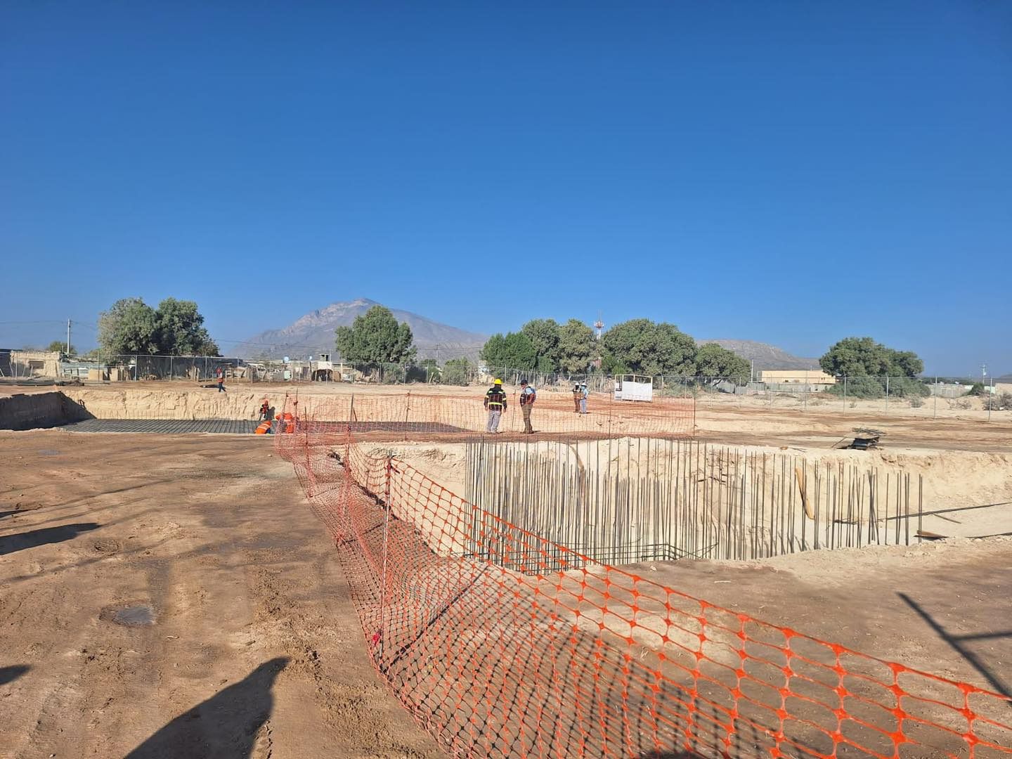 Verifica Leija avance de planta tratadora de agua