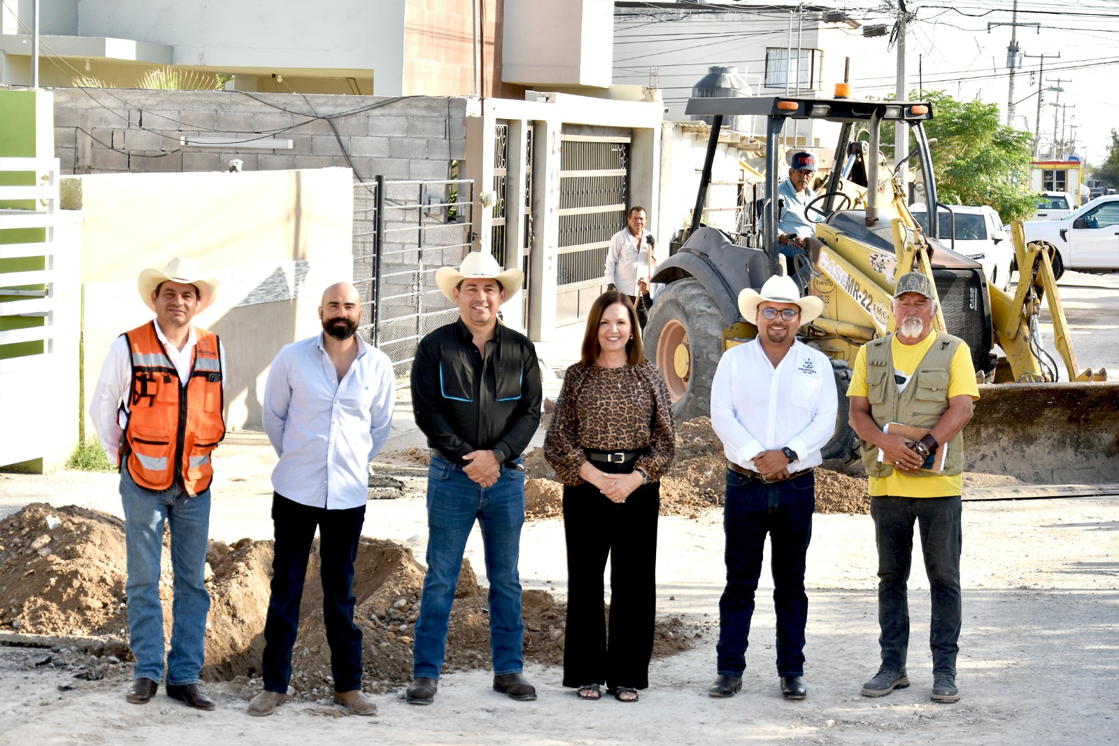 Avanzan obras en Ciudad Frontera