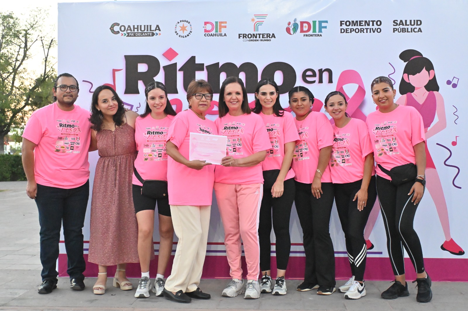 Vive Frontera “Zumbatón” con corazón y esperanza