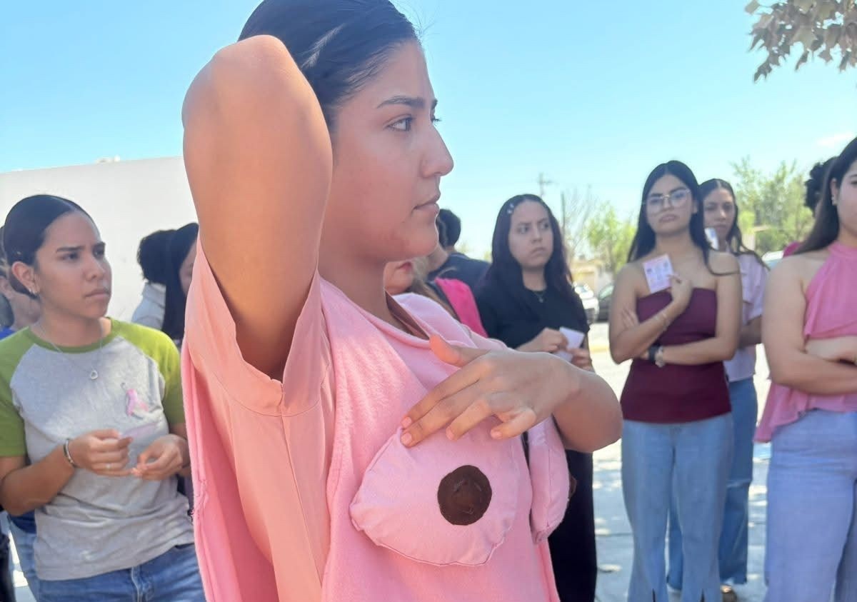 Promueven estudiantes conciencia sobre cáncer