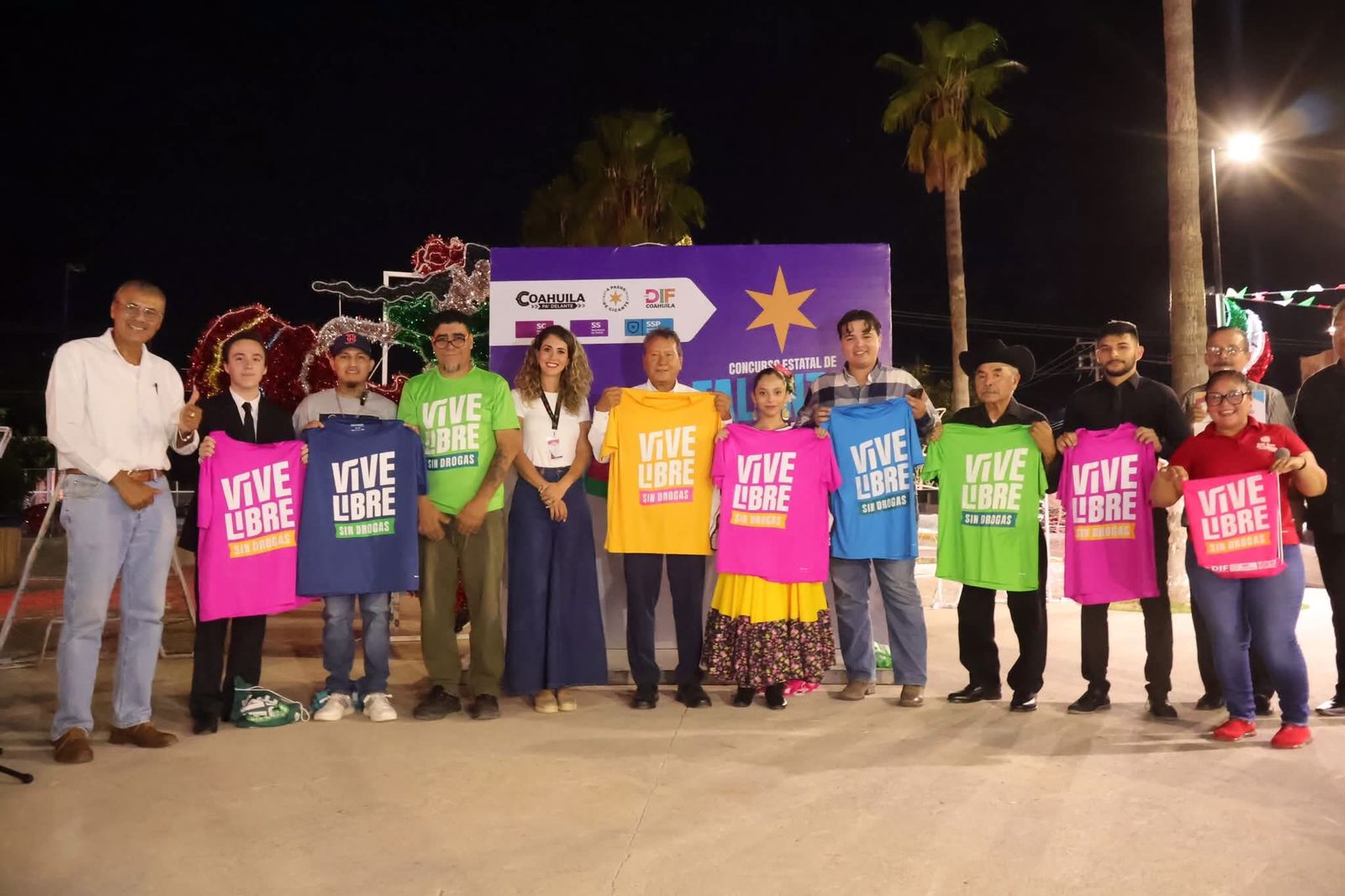 Lista Carbonífera para final de certamen Vive Libre Sin Drogas