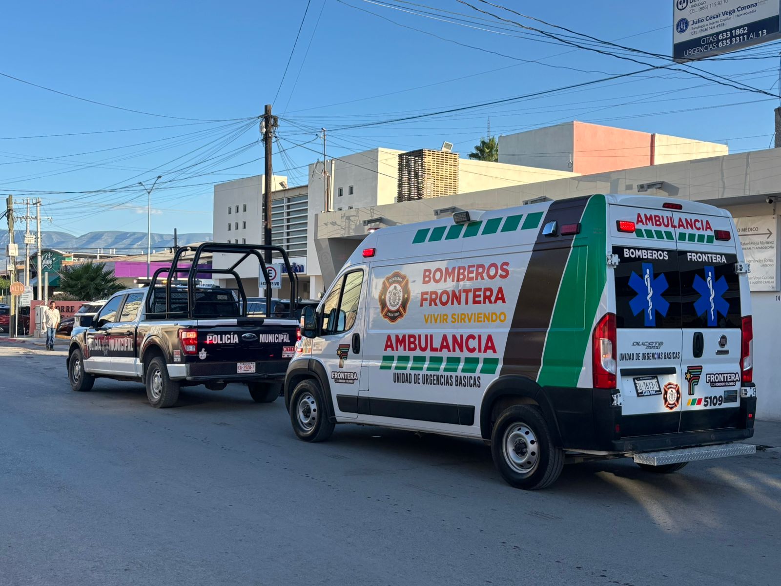 Moviliza traslado aéreo de lesionado