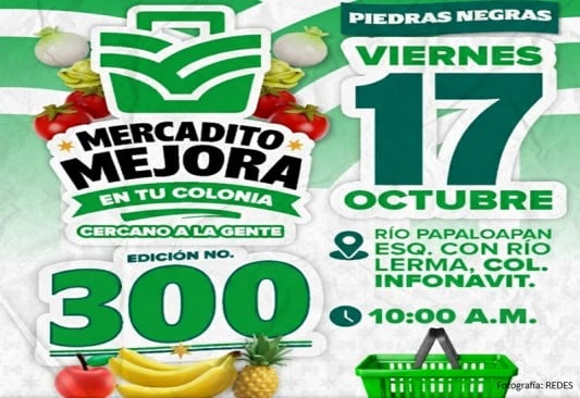 Celebrará Mejora edición 300 en todo Coahuila