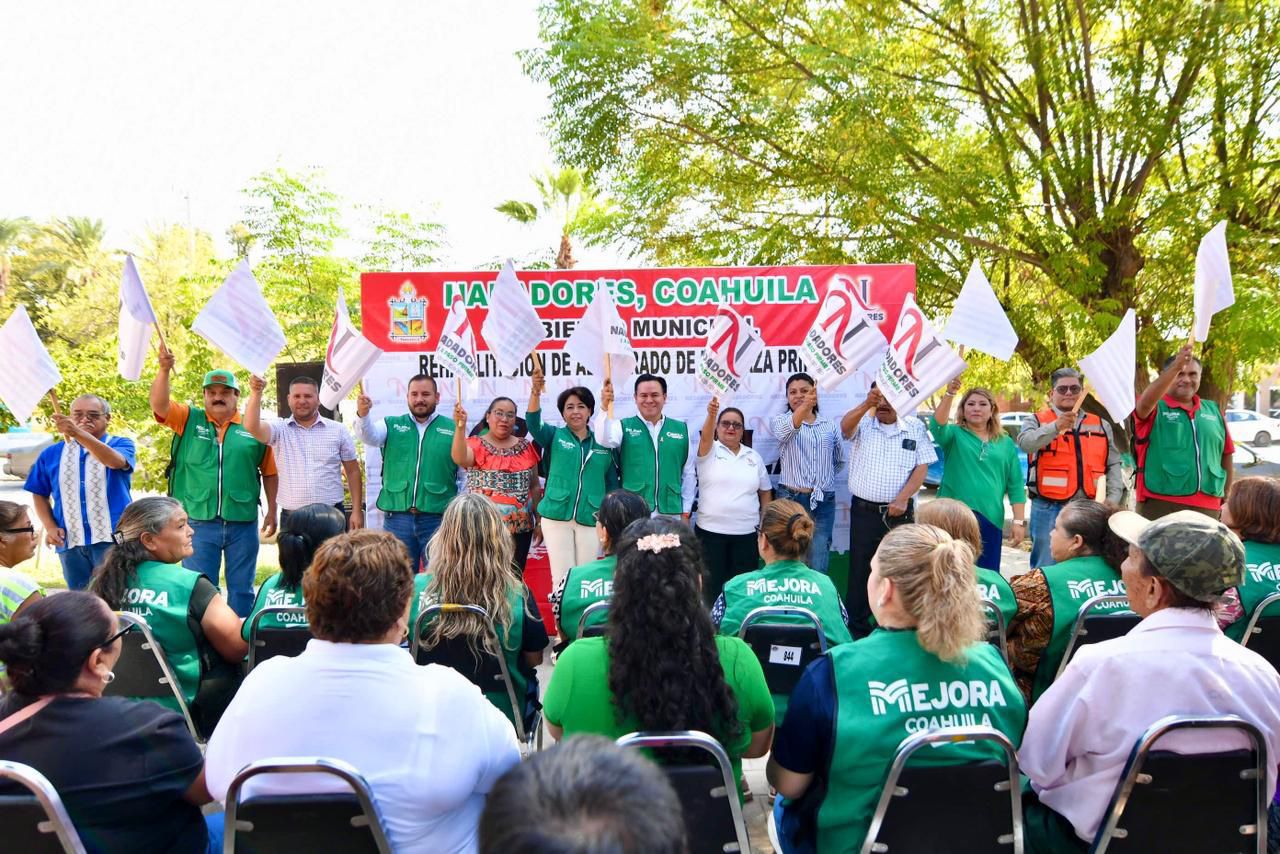 Arranca rehabilitación de alumbrado en Nadadores
