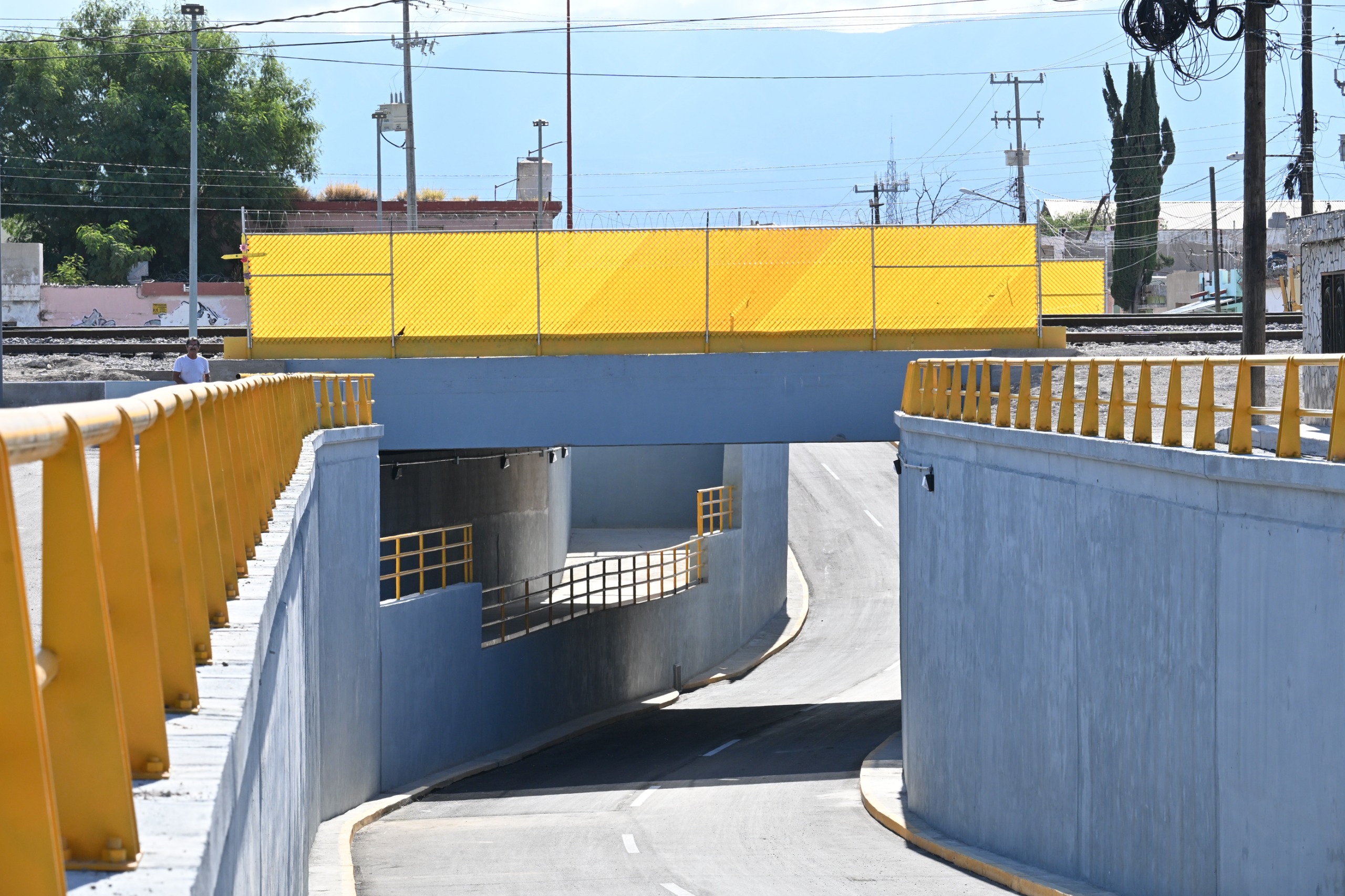 Inaugurarán hoy el nuevo paso a desnivel de Frontera