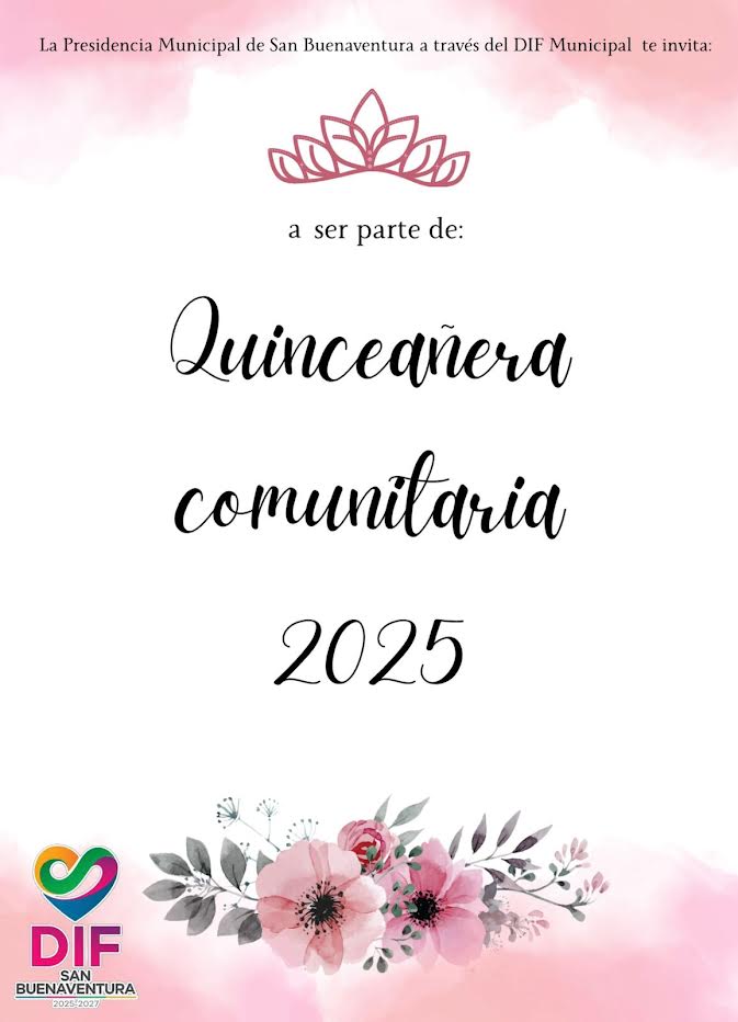 INVITA SAN BUENAVENTURA A LA XV COMUNITARIA 2025