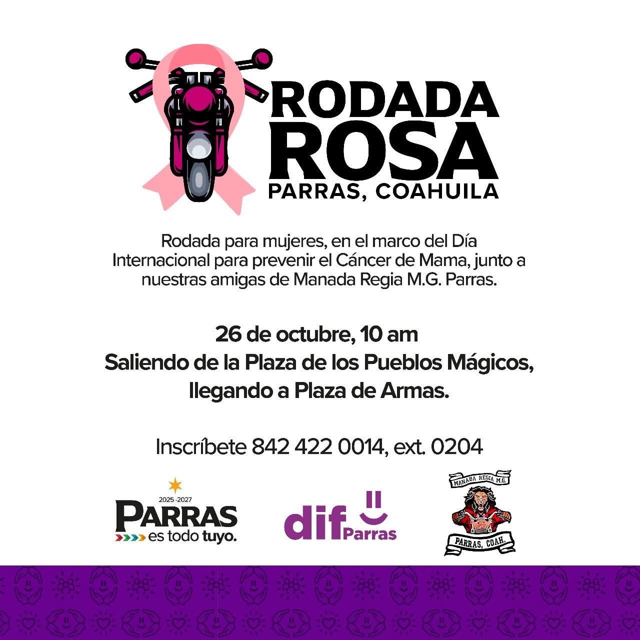 Invitan a rodada por la prevención del cáncer