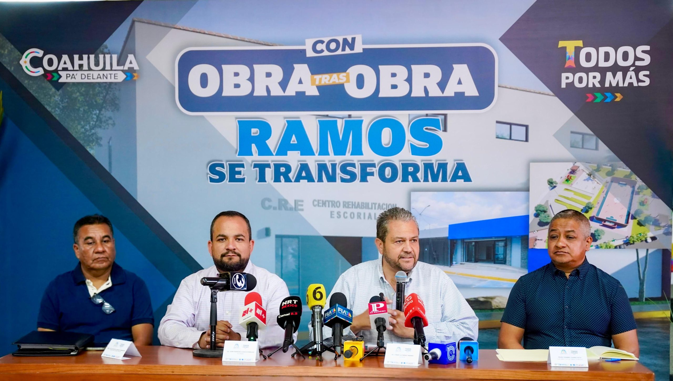 Presentan “Con Obra Tras Obra, Ramos se Transforma”