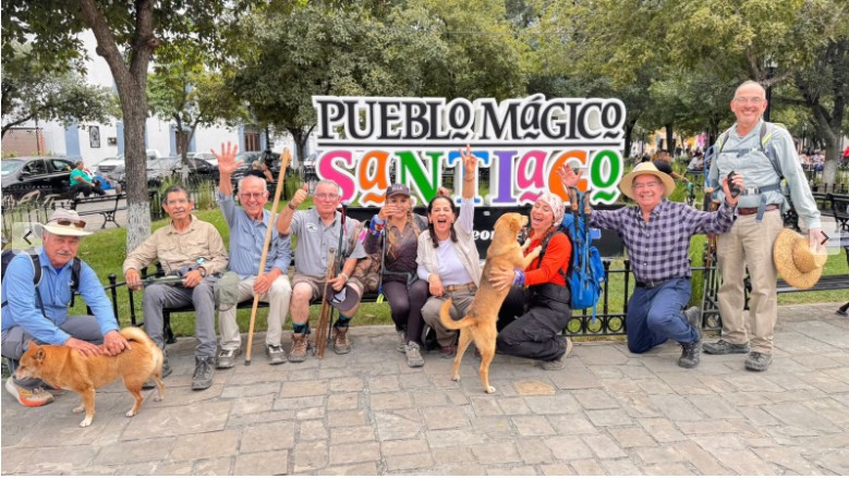 Concluyen ruta “De Santiago a Santiago”