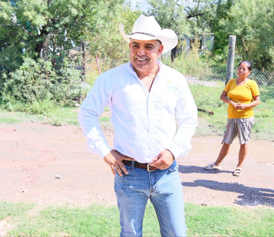Intensifica Chano Díaz trabajos en Agujita
