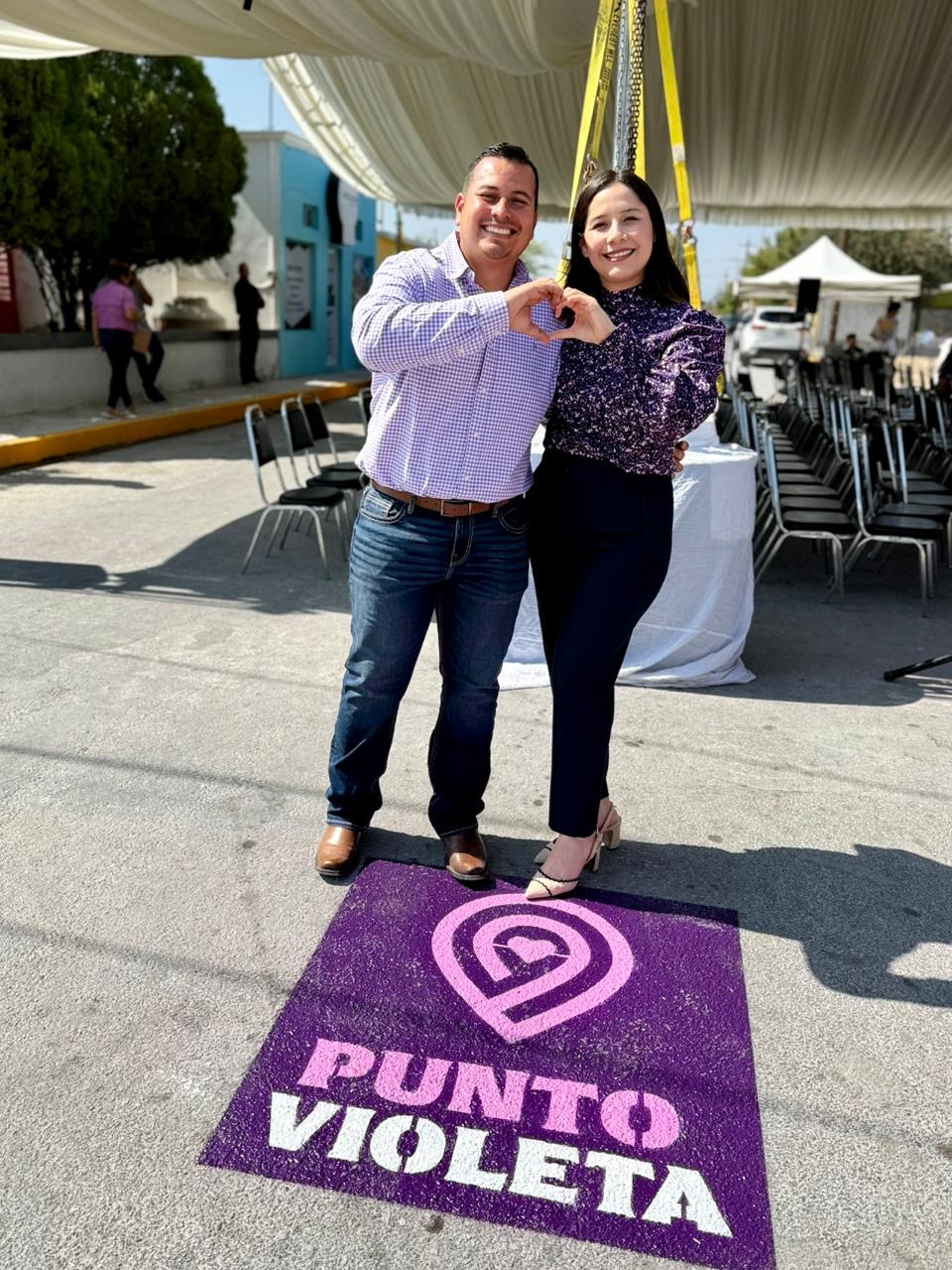 SAN BUENA GARANTIZA APOYO A MUJERES CON “PUNTOS VIOLETA”
