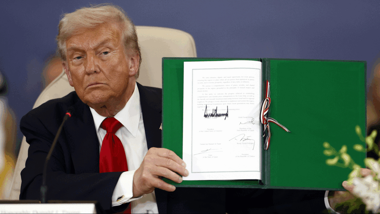 Trump: “amanecer histórico del nuevo Medio Oriente”