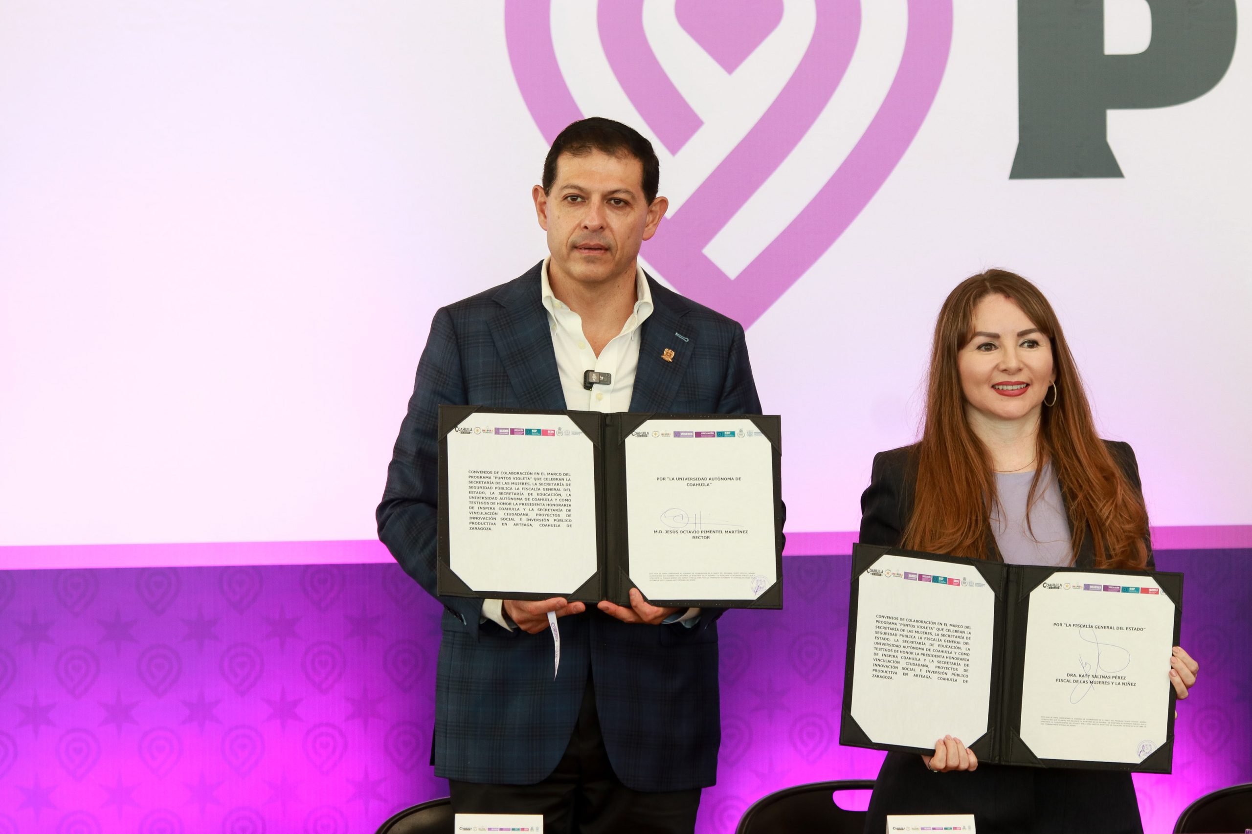 Pacta UAdeC para Puntos Violeta
