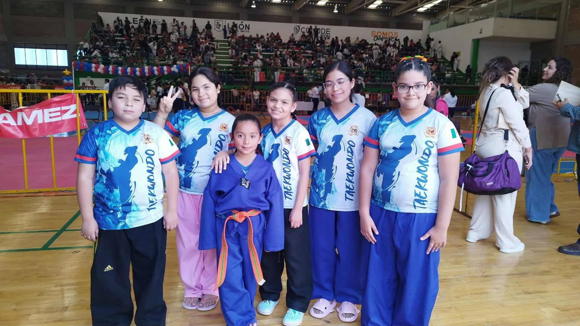 Cuatro Ciénegas Brilla en la Copa de Taekwondo en León, Guanajuato