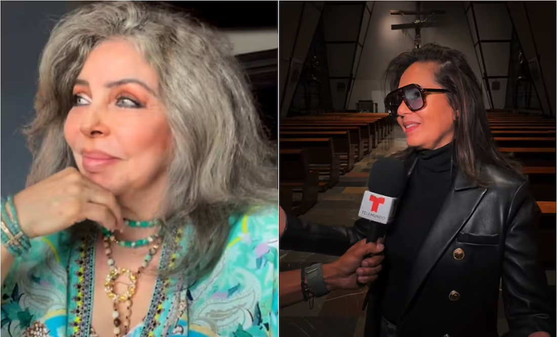 Verónica Castro es captada con oxígeno; muestra molestia por cuestionamientos sobre Yolanda Andrande: «siempre con lo mismo»