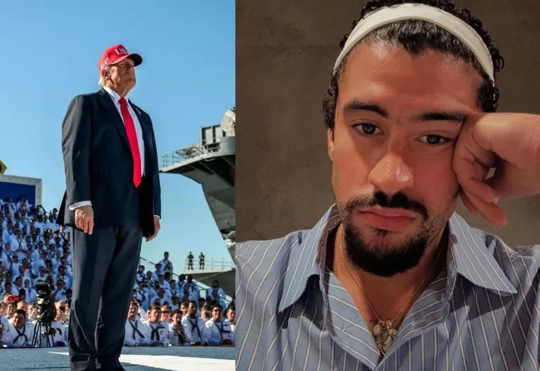 Trump arremete contra Bad Bunny tras su nombramiento para el Super Bowl: “Nunca he oído hablar de él”