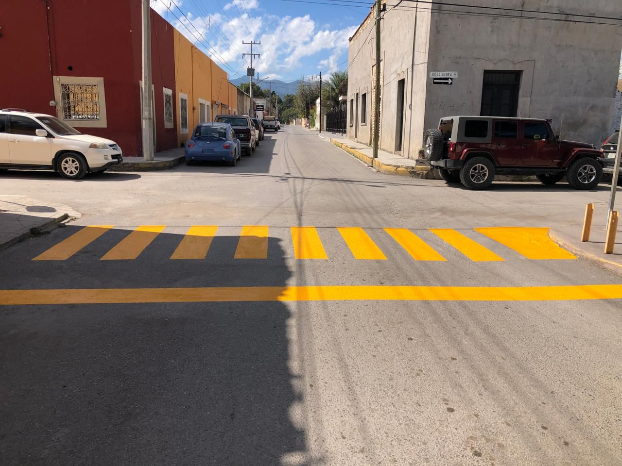 Instalan señalización peatonal para mayor seguridad en los planteles Educativas en Múzquiz