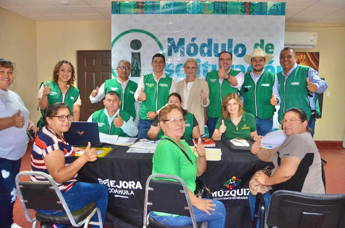 Reafirma Laura Jiménez el compromiso al dar certeza jurídica a familias de Múzquiz y sus comunidades con el Módulo de Escrituración Itinerante