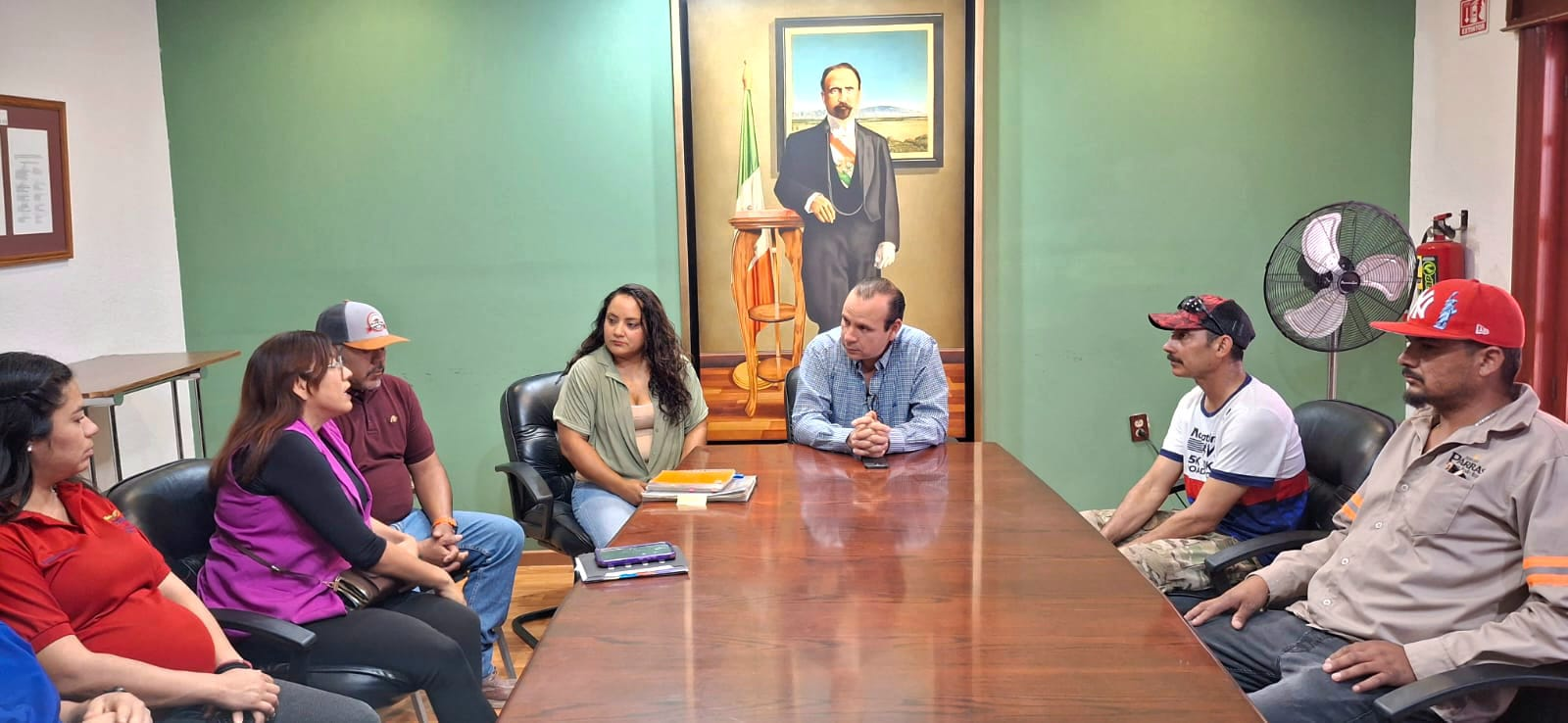 Reconoce sindicato “Andrés S. Viesca” compromiso del Alcalde con el bienestar de la base trabajadora
