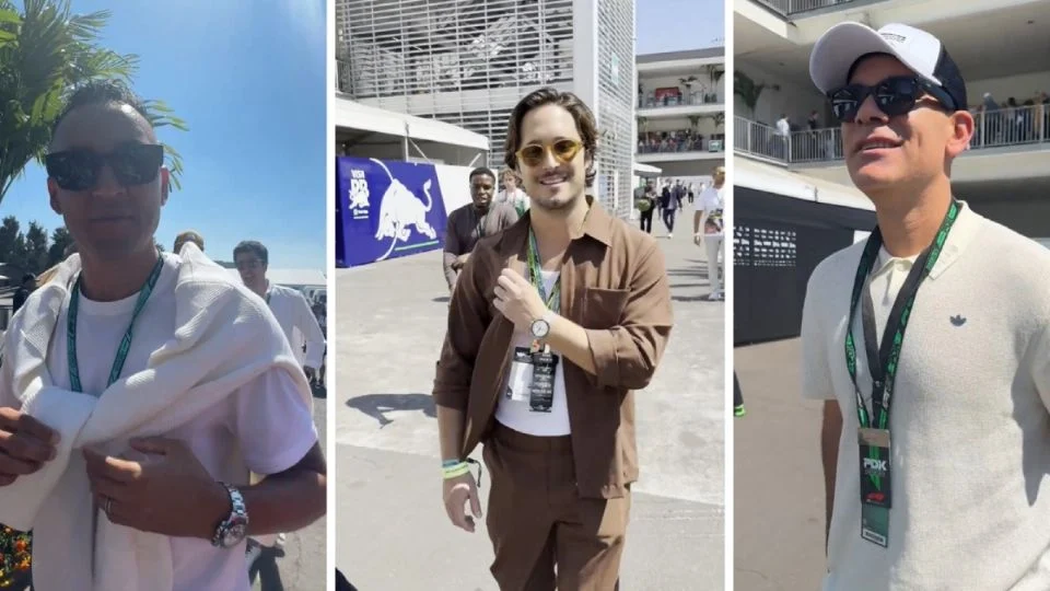 Keylor Navas, Diego Boneta, Rafa Márquez, Jorge Campos y Bizarrap, entre las figuras presentes en el Gran Premio de México