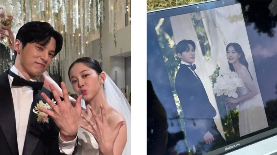 Amor en los K-dramas: se casan los actores Kim Ga-eun y Yun Soo-woo tras 10 años de relación secreta