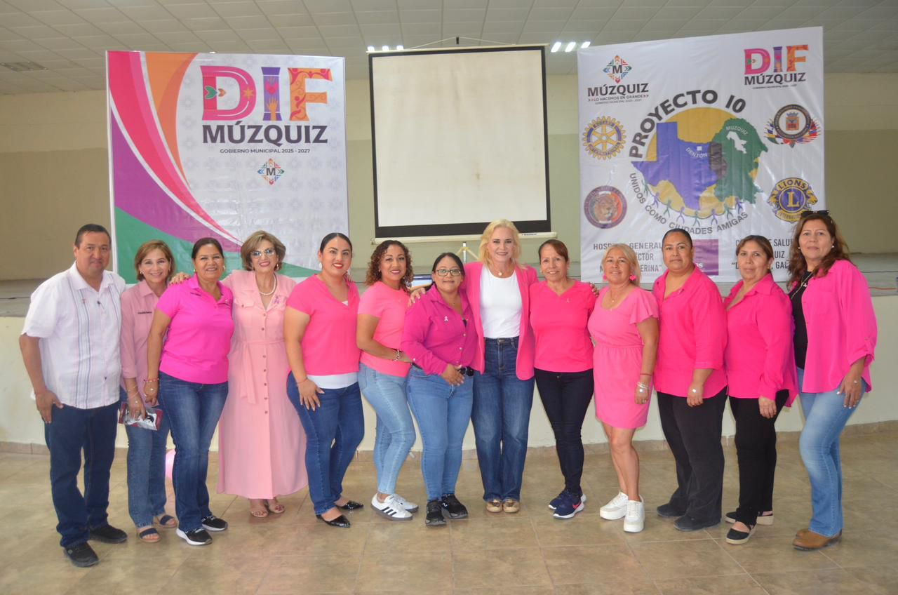 GOBIERNO MUNICIPAL Y ORGANIZACIONES UNEN ESFUERZOS EN LA LUCHA CONTRA EL CÁNCER CON CONFERENCIA DE PREVENCIÓN DEL CÁNCER DE MAMA EN MÚZQUIZ