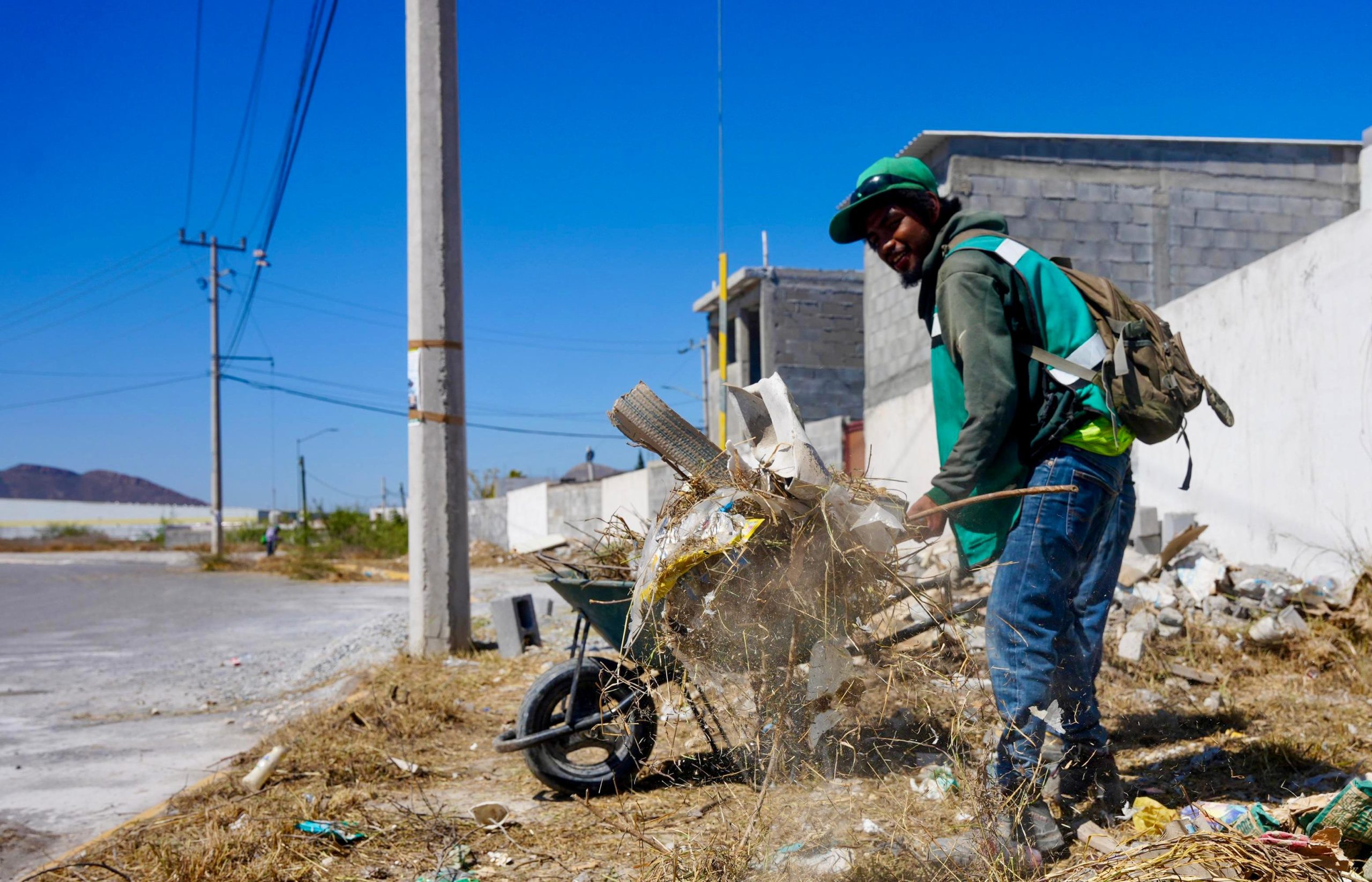 Permanentes acciones de limpieza en Ramos