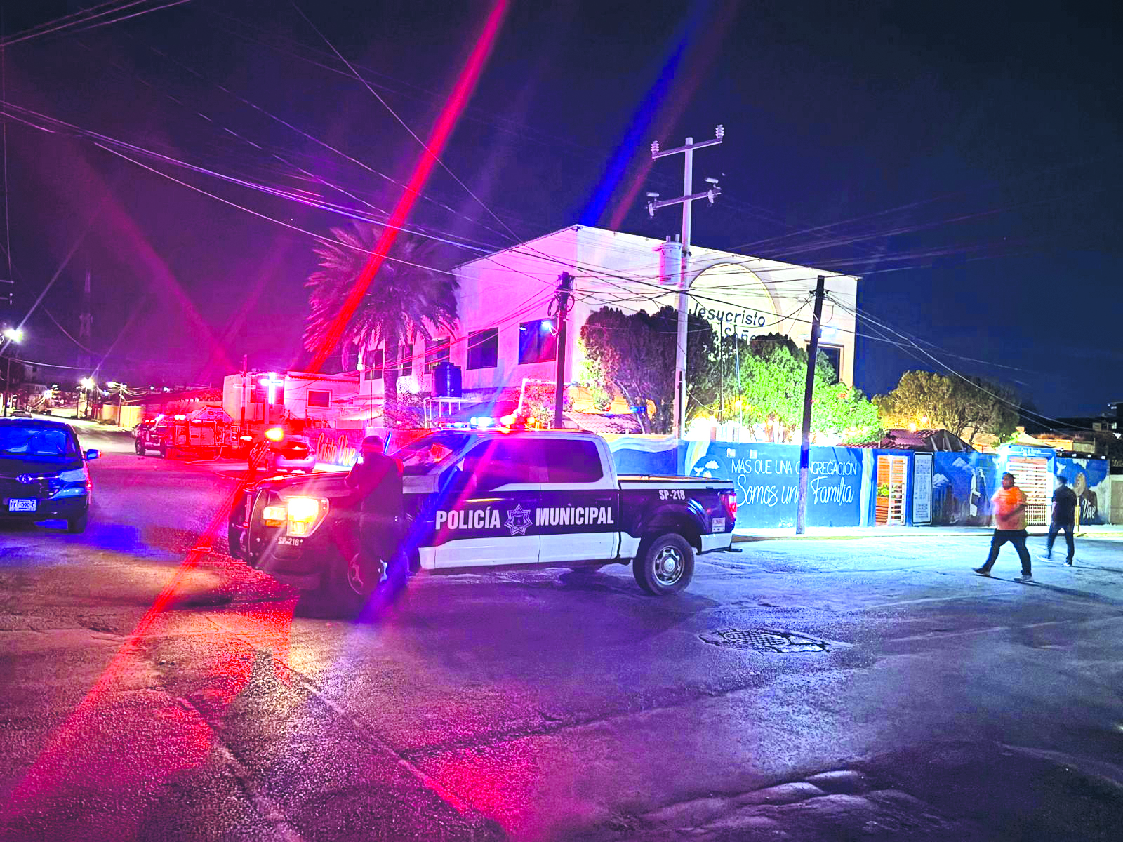 Desalojan por fuego el centro Cristo Vive